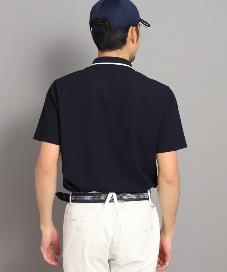 アダバット(メンズ)(adabat(Men))の【UVカット/吸水速乾】配色ラインデザイン 半袖ポロシャツ12