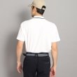 アダバット(メンズ)(adabat(Men))の【UVカット/吸水速乾】配色ラインデザイン 半袖ポロシャツ3