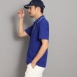 アダバット(メンズ)(adabat(Men))の【UVカット/吸水速乾】配色ラインデザイン 半袖ポロシャツ6