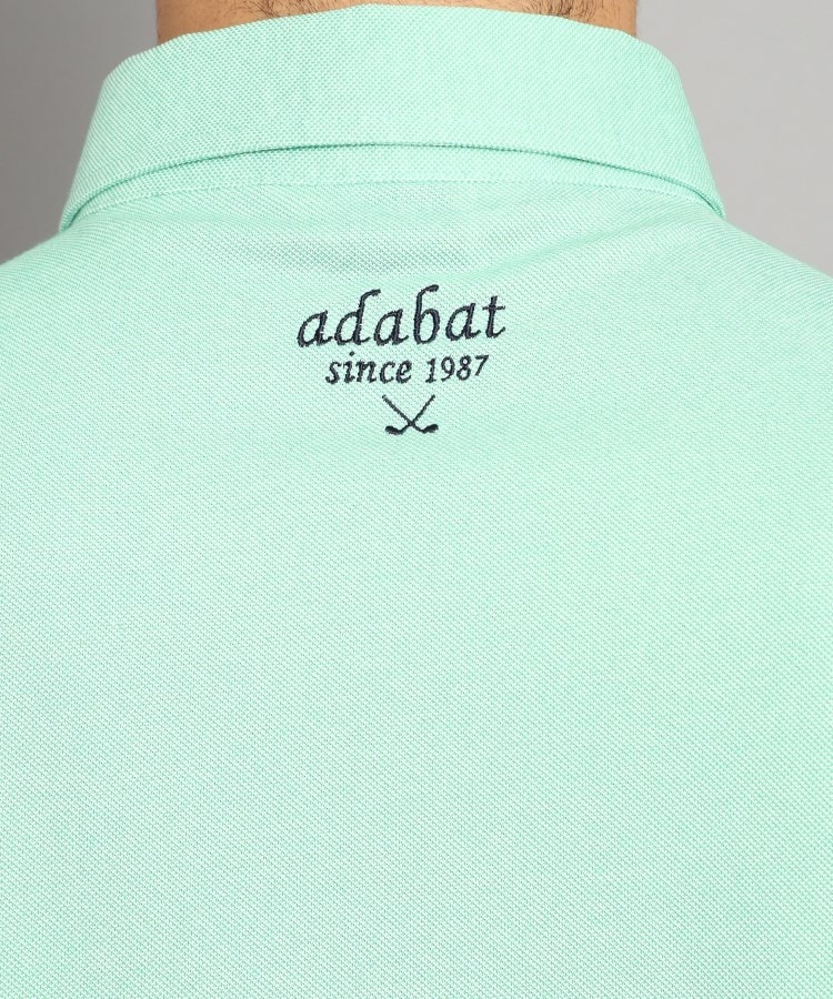 アダバット(メンズ)(adabat(Men))の【UVカット/吸水速乾】ポケットあり 半袖ポロシャツ24