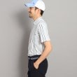 アダバット(メンズ)(adabat(Men))の【UVカット/吸水速乾】ストライプデザイン ポケットあり 半袖ポロシャツ2