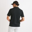 アダバット(メンズ)(adabat(Men))の【UVカット／吸水速乾】シャドーボーダーデザイン 半袖ポロシャツ24