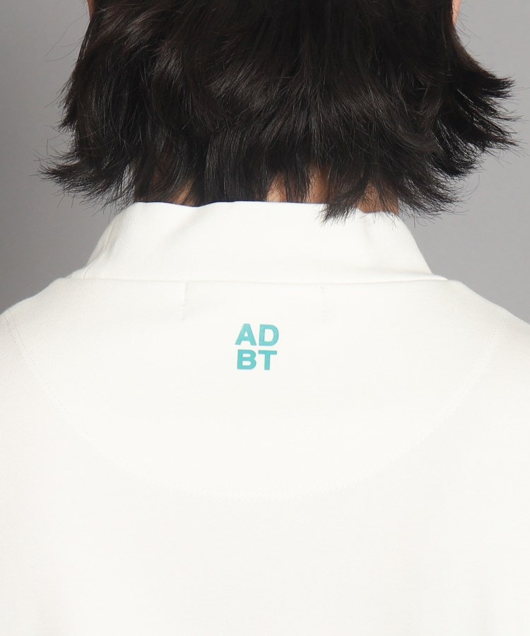 アダバット(メンズ)(adabat(Men))の【ADBT】ロゴデザイン モックネック長袖トレーナー4