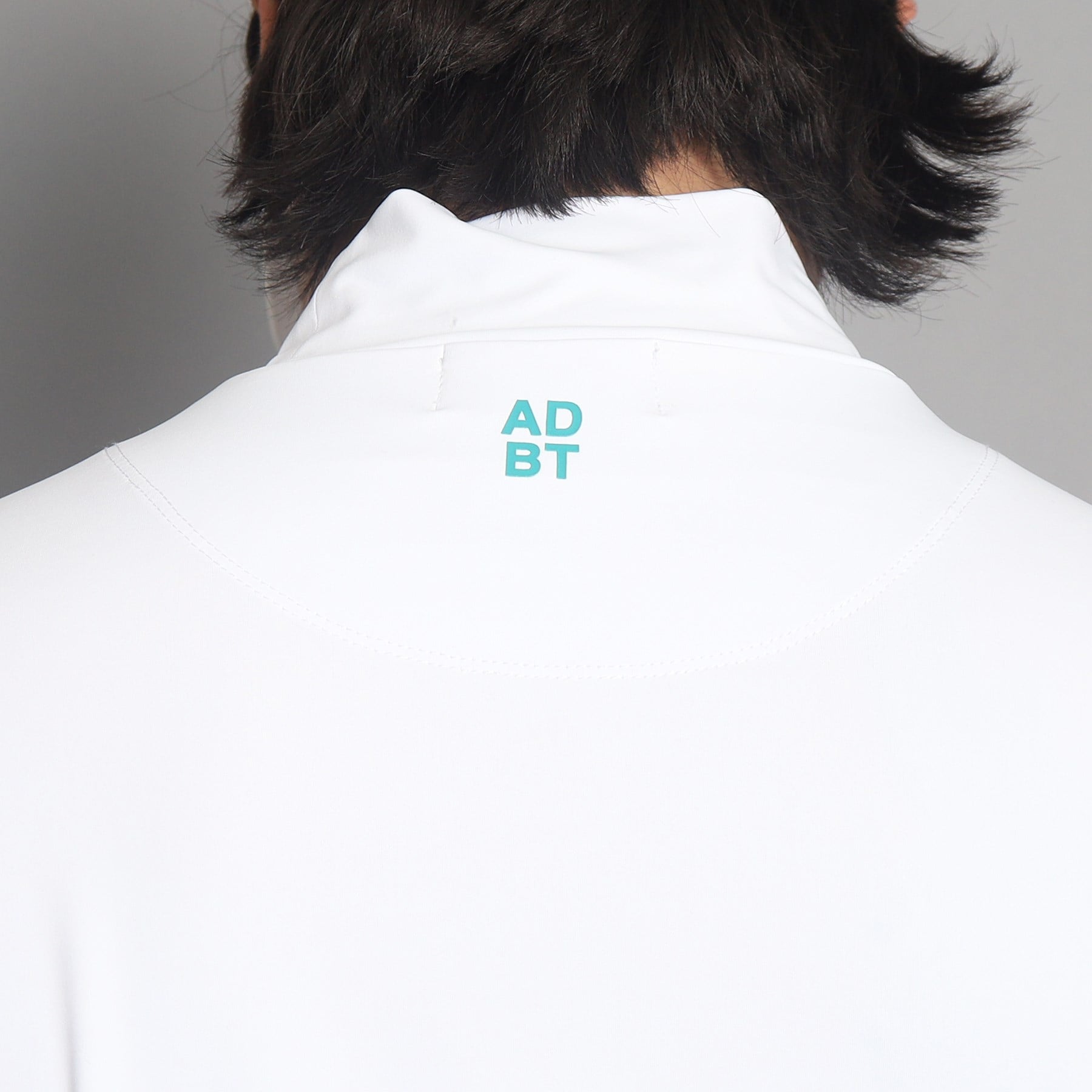 アダバット(メンズ)(adabat(Men))のロゴデザイン モックネック長袖プルオーバー4