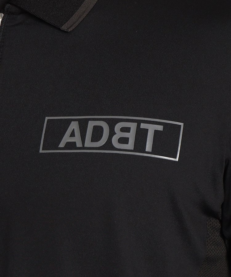 アダバット(メンズ)(adabat(Men))の【ADBT】メッシュ切り替え ハーフジップ半袖ポロシャツ11