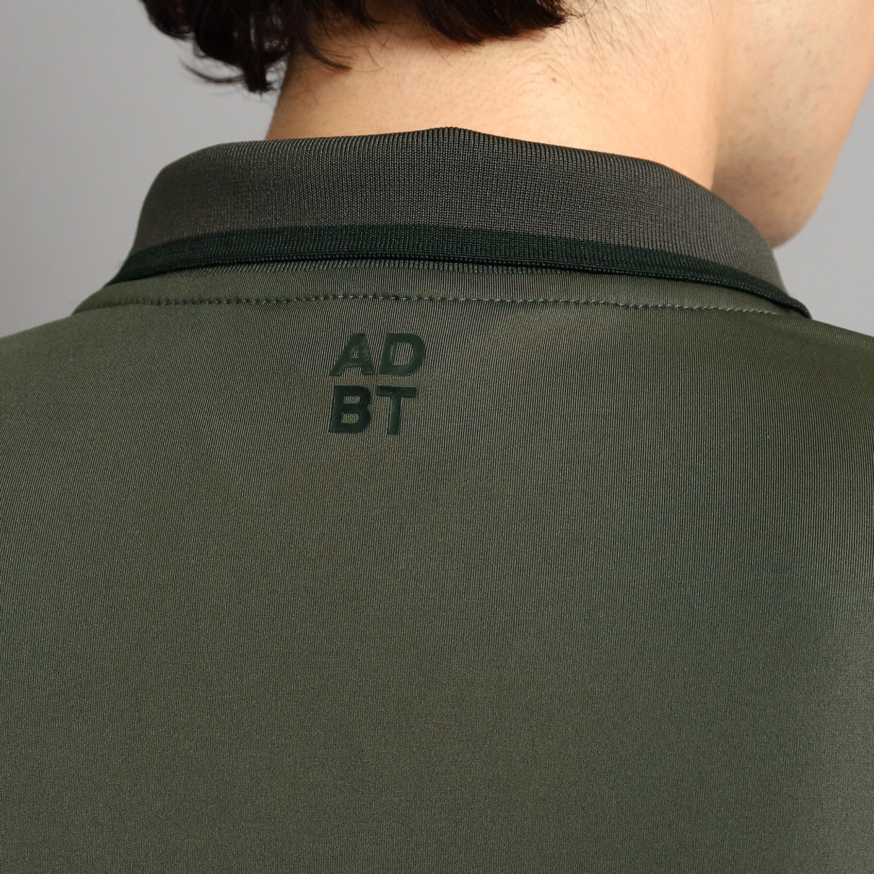 アダバット(メンズ)(adabat(Men))の【ADBT】メッシュ切り替え ハーフジップ半袖ポロシャツ16