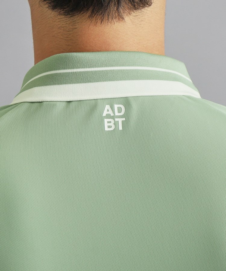 アダバット(メンズ)(adabat(Men))の【ADBT】ロゴデザイン 半袖ポロシャツ10