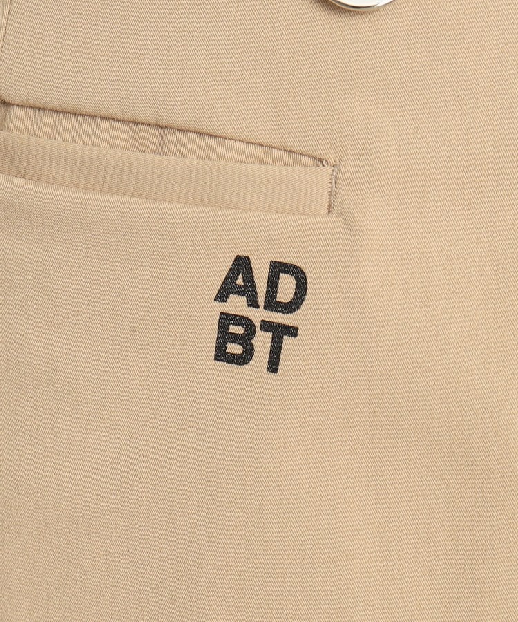 アダバット(メンズ)(adabat(Men))の【ADBT】ワンタック サイドロゴデザイン ロングボトム12