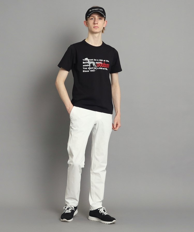 アダバット(メンズ)(adabat(Men))のサルーキロゴデザイン 半袖Tシャツ7
