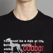 アダバット(メンズ)(adabat(Men))のサルーキロゴデザイン 半袖Tシャツ12