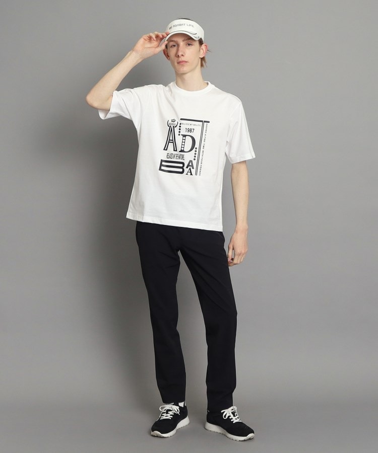 アダバット(メンズ)(adabat(Men))のロゴデザイン組み合わせ 半袖Tシャツ3