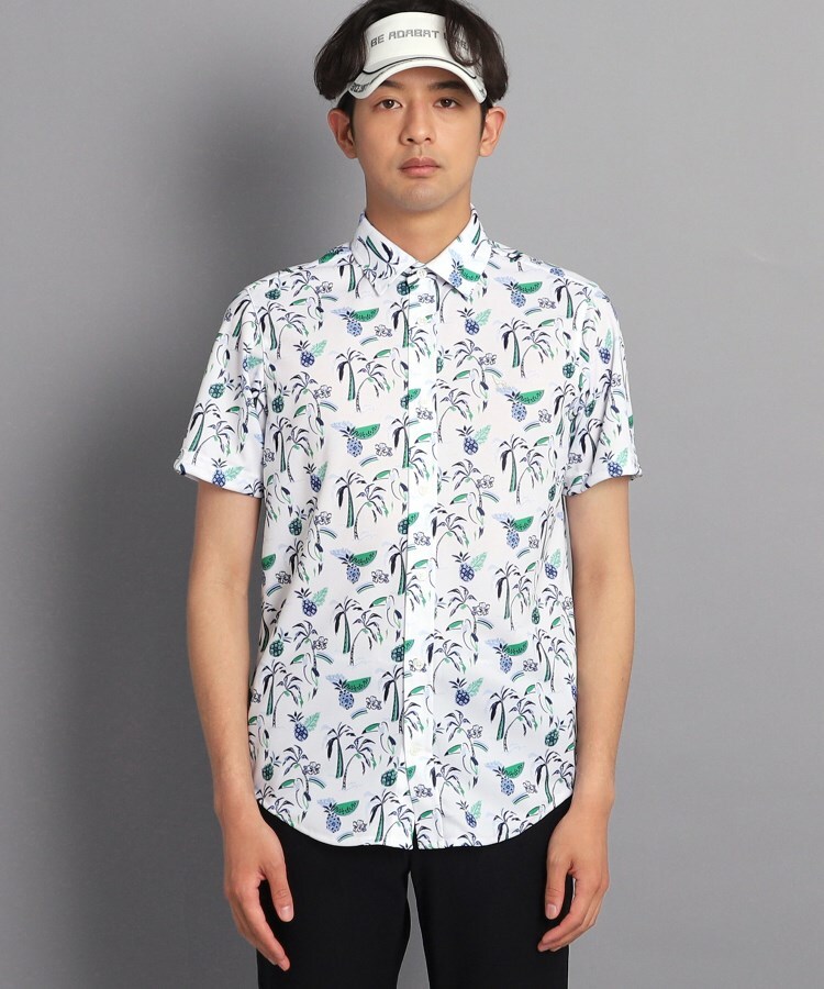 アダバット(メンズ)(adabat(Men))の【吸水速乾】サマーリゾート柄 半袖シャツ9