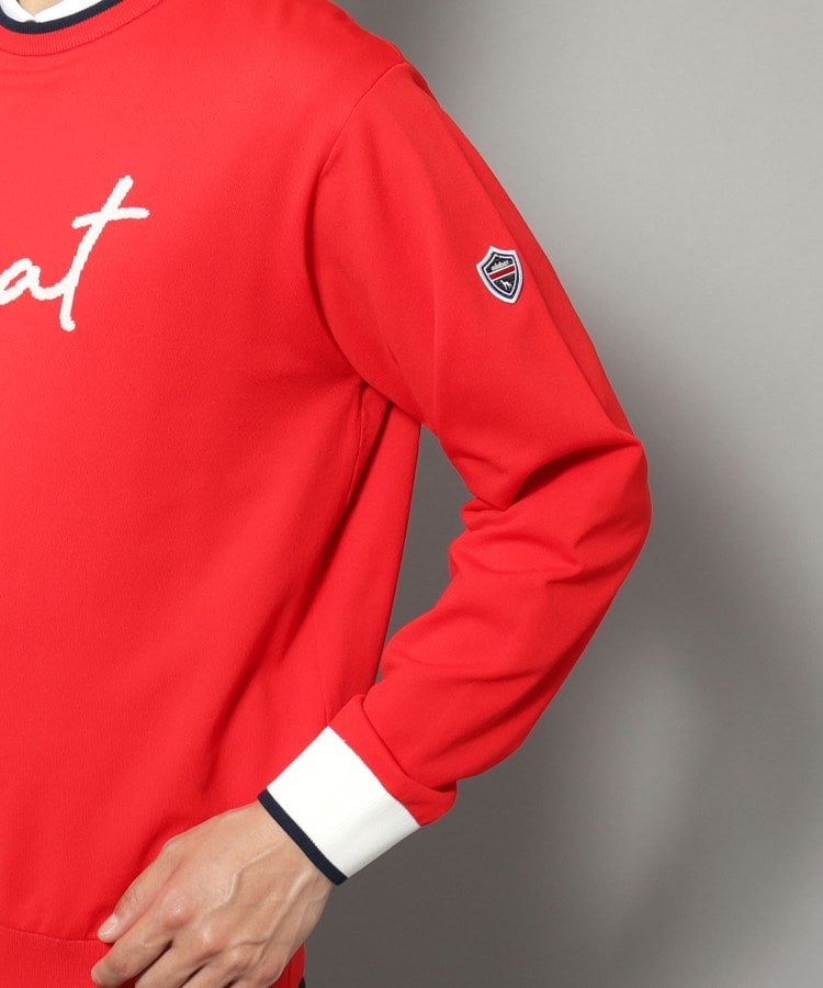 アダバット(メンズ)(adabat(Men))の【新レーベル ADABAT NAVY】ウォッシャブル素材 アダバットサインロゴニット24