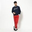 アダバット(メンズ)(adabat(Men))の【新レーベル ADABAT NAVY】ウォッシャブル素材 アダバットサインロゴニット14