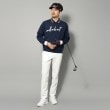 アダバット(メンズ)(adabat(Men))の【新レーベル ADABAT NAVY】ウォッシャブル素材 アダバットサインロゴニット17