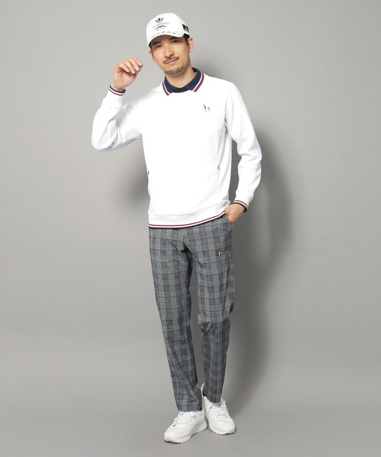 アダバット(メンズ)(adabat(Men))の【新レーベル ADABAT NAVY】ライトダンボールプルオーバー7