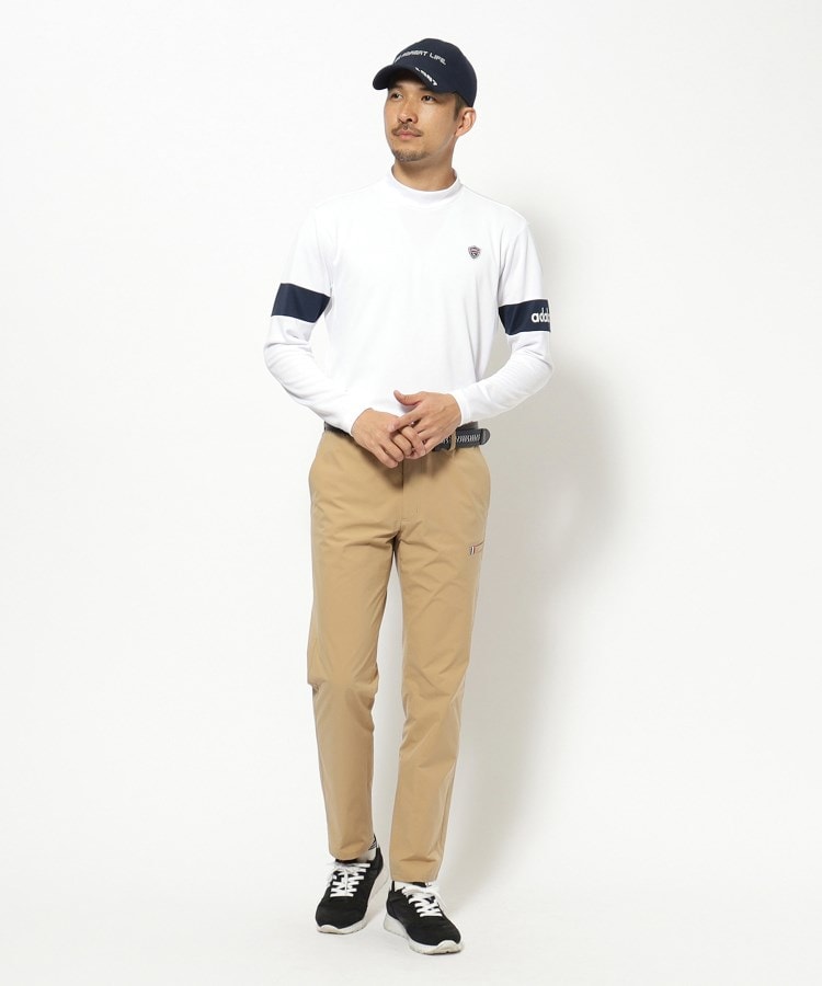 アダバット(メンズ)(adabat(Men))の【新レーベル ADABAT NAVY】UVカット/吸水速乾 アームラインモックネックプルオーバー6