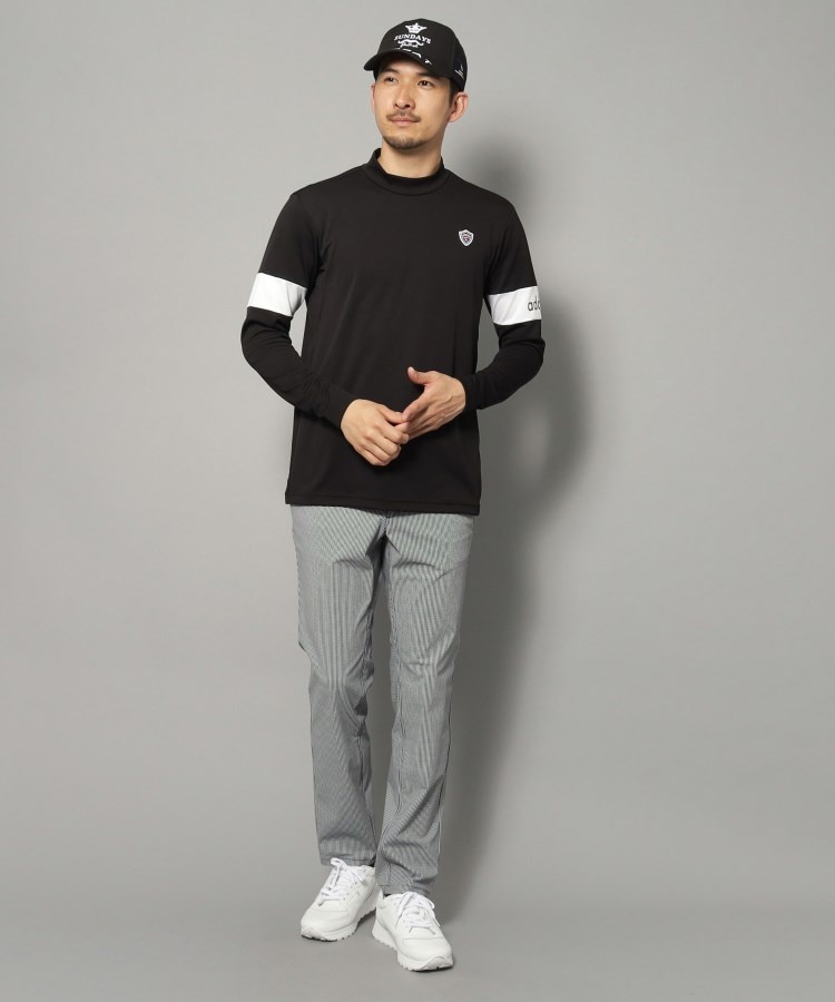 アダバット(メンズ)(adabat(Men))の【新レーベル ADABAT NAVY】UVカット/吸水速乾 アームラインモックネックプルオーバー16
