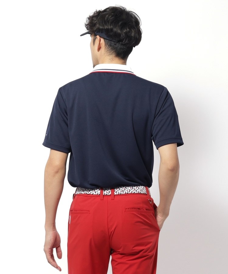 アダバット(メンズ)(adabat(Men))の【新レーベル ADABAT NAVY】UVカット/吸水速乾 クレリックドライポロシャツ22