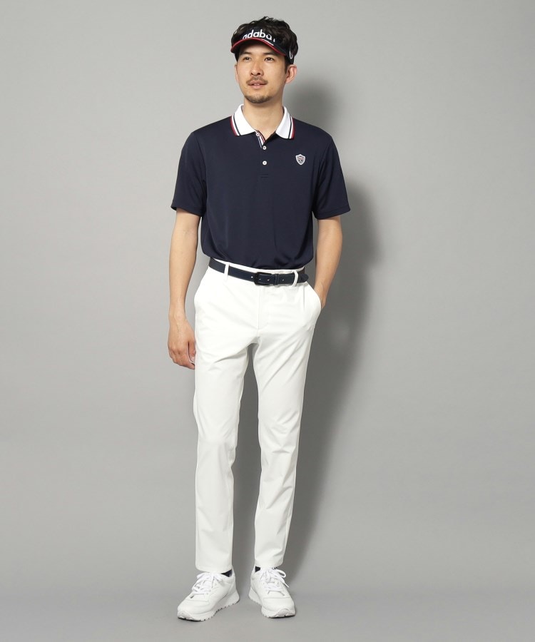 アダバット(メンズ)(adabat(Men))の【新レーベル ADABAT NAVY】UVカット/吸水速乾 クレリックドライポロシャツ26