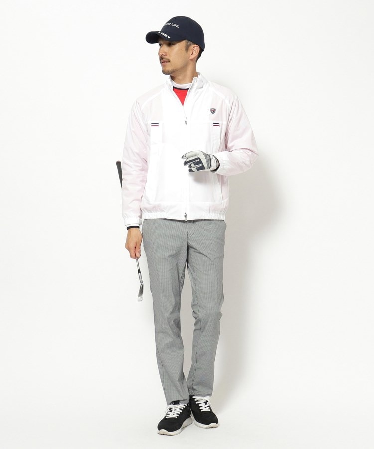 アダバット(メンズ)(adabat(Men))の【新レーベル ADABAT NAVY】撥水加工 ストレッチジップアップブルゾン6