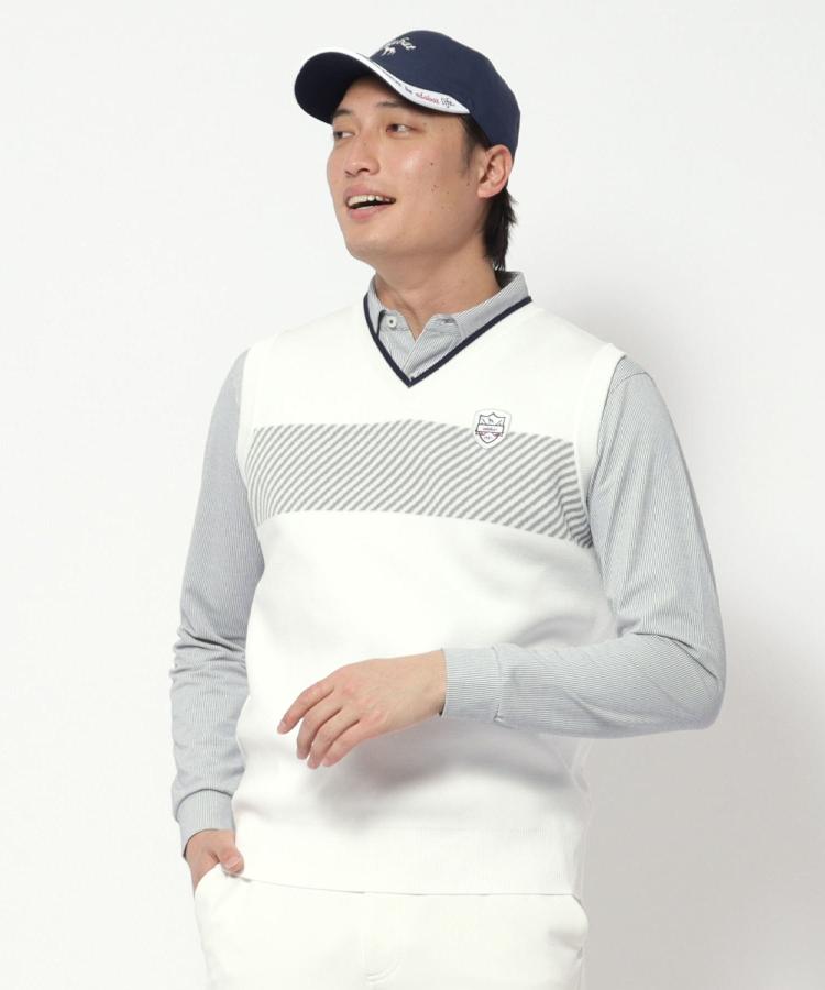 アダバット(メンズ)(adabat(Men))のウォッシャブルニットベスト18