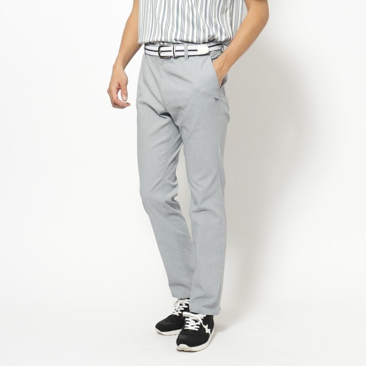 アダバット(メンズ)(adabat(Men))のシャンブレードビーテーパードパンツ フルレングスパンツ