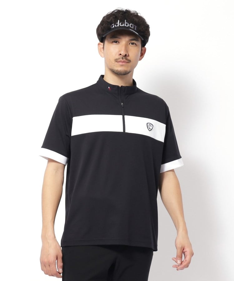 アダバット(メンズ)(adabat(Men))の【新レーベル ADABAT NAVY】UVカット/吸水速乾 ドライハーフジッププルオーバー10