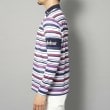 アダバット(メンズ)(adabat(Men))の【新レーベル ADABAT NAVY】UVカット/吸水速乾 マルチボーダープルオーバー10
