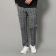 アダバット(メンズ)(adabat(Men))の【新レーベル ADABAT NAVY】接触冷感 クールタッチグレンチェックプリントパンツ17