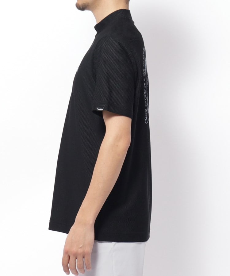 アダバット(メンズ)(adabat(Men))のドライワッフルモックネックT10