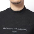アダバット(メンズ)(adabat(Men))のドライワッフルモックネックT12
