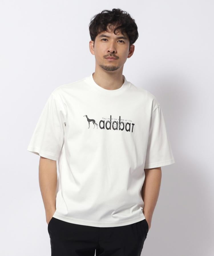 アダバット(メンズ)(adabat(Men))の接触冷感 アイスクリアコットンTシャツ1