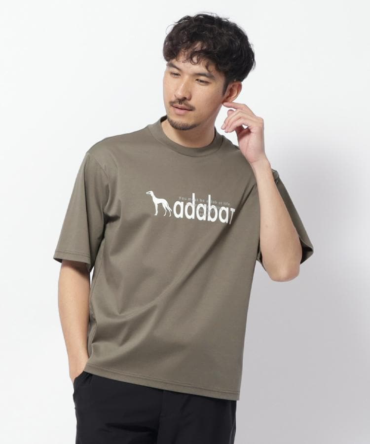 アダバット(メンズ)(adabat(Men))の接触冷感 アイスクリアコットンTシャツ22