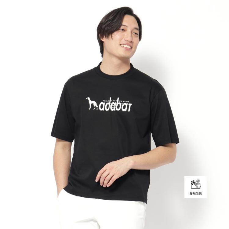 アダバット(メンズ)(adabat(Men))の接触冷感 アイスクリアコットンTシャツ カットソー