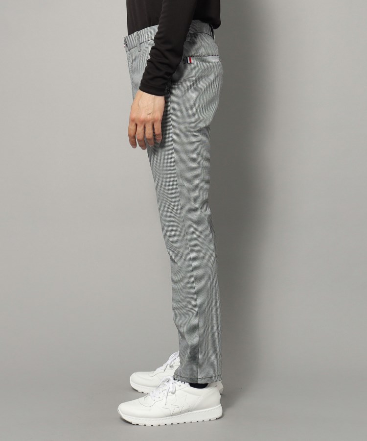 アダバット(メンズ)(adabat(Men))の【新レーベル ADABAT NAVY】接触冷感 クールタッチハウンドトゥースパンツ10