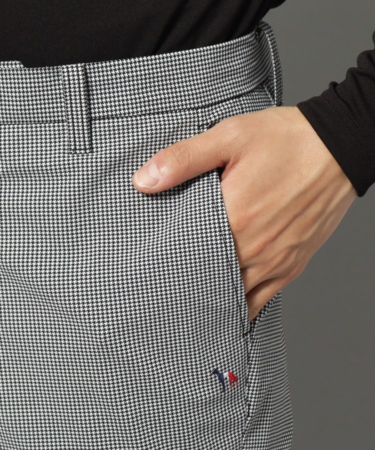 アダバット(メンズ)(adabat(Men))の【新レーベル ADABAT NAVY】接触冷感 クールタッチハウンドトゥースパンツ13