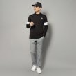 アダバット(メンズ)(adabat(Men))の【新レーベル ADABAT NAVY】接触冷感 クールタッチハウンドトゥースパンツ4