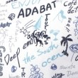 アダバット(メンズ)(adabat(Men))のUVカット/吸水速乾 クールコアサマープリントポロシャツ15