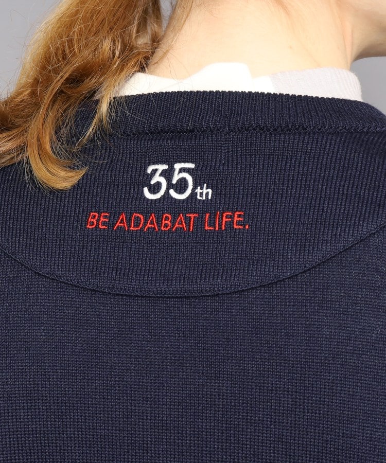 アダバット(メンズ)(adabat(Men))の【35周年記念】ロゴデザインセーター10