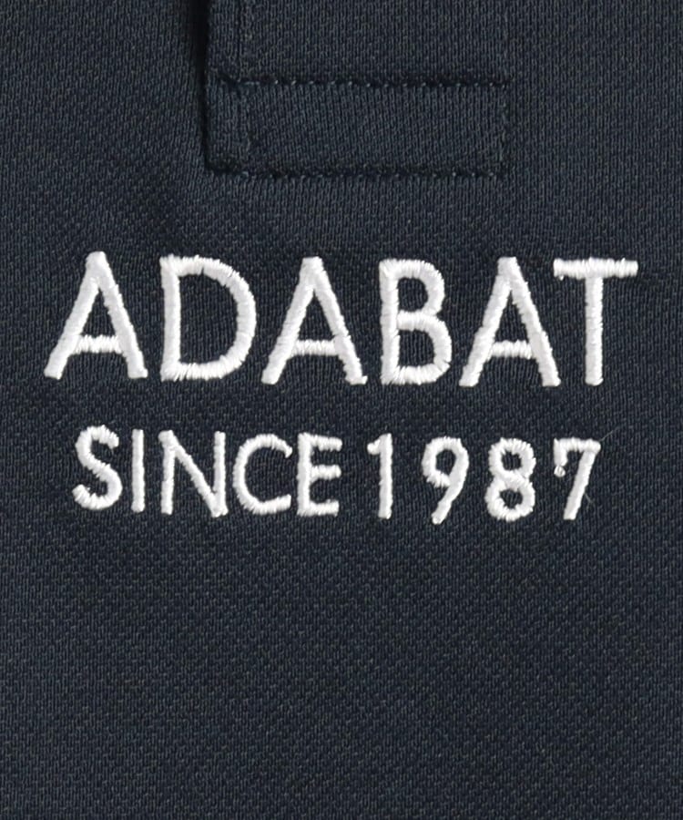 アダバット(メンズ)(adabat(Men))の【UVカット／吸水速乾】ロゴデザイン 半袖ポロシャツ21