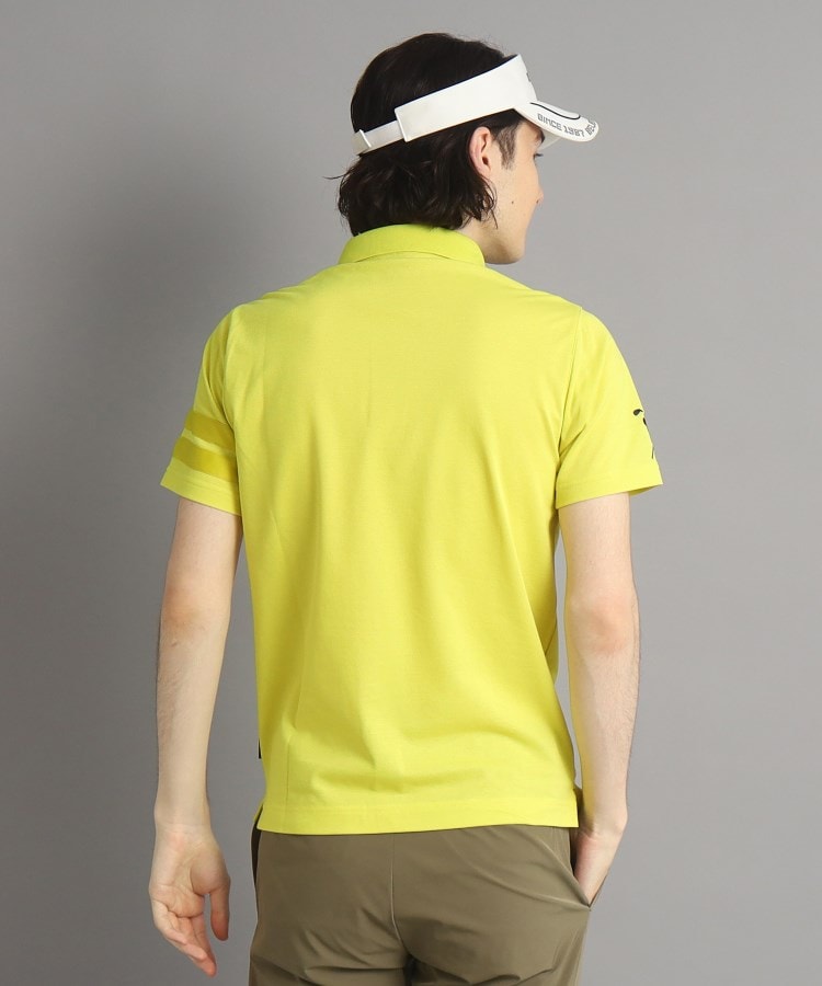 アダバット(メンズ)(adabat(Men))の【UVカット／吸水速乾】ロゴデザイン 半袖ポロシャツ55