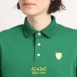 アダバット(メンズ)(adabat(Men))の【UVカット／吸水速乾】ロゴデザイン 半袖ポロシャツ4
