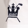 アダバット(メンズ)(adabat(Men))の【UVカット／吸水速乾】ロゴデザイン 半袖ポロシャツ10