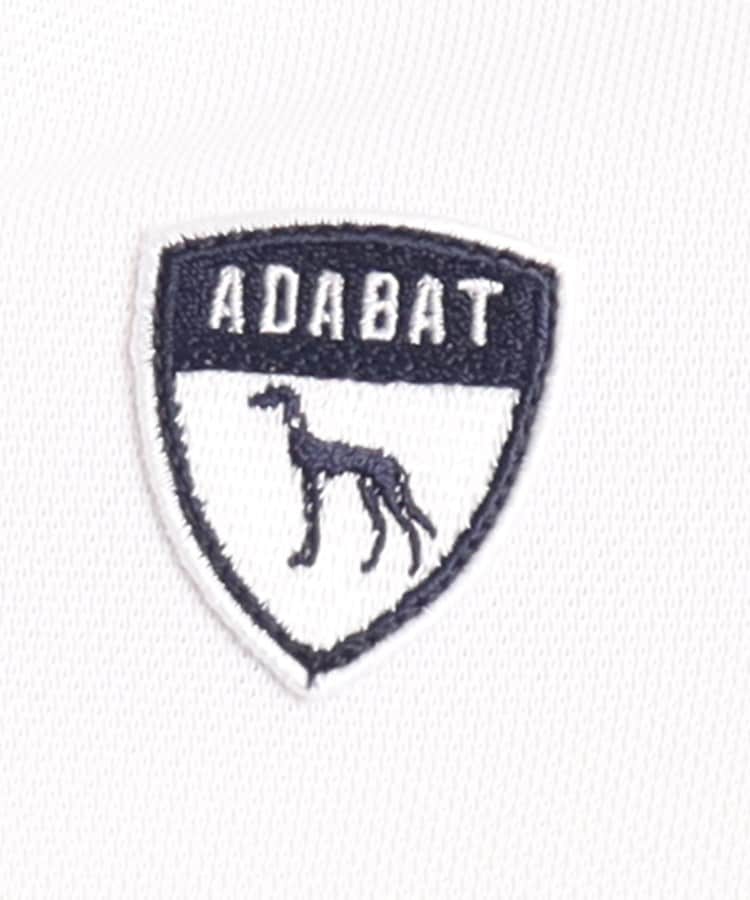 アダバット(メンズ)(adabat(Men))の【UVカット／吸水速乾】ロゴデザイン モックネック半袖プルオーバー9