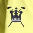 アダバット(メンズ)(adabat(Men))の【UVカット／吸水速乾】ロゴデザイン モックネック半袖プルオーバー35