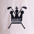 アダバット(メンズ)(adabat(Men))の【UVカット／吸水速乾】ロゴデザイン モックネック半袖プルオーバー60