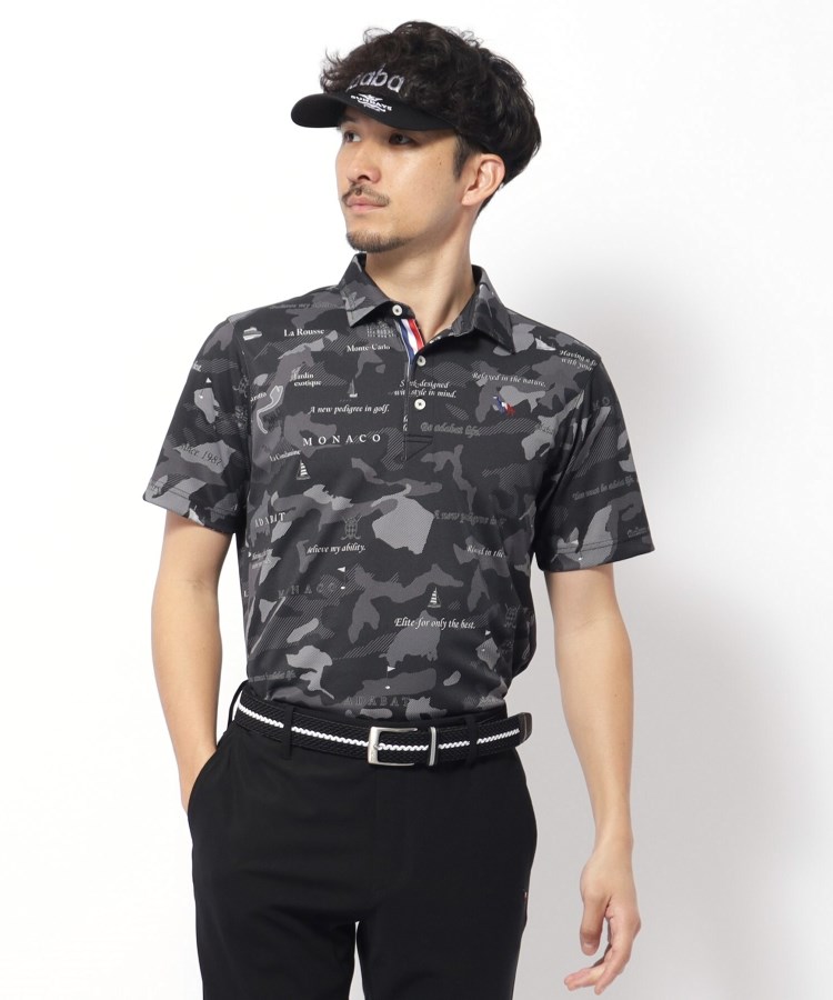 アダバット(メンズ)(adabat(Men))の【新レーベル ADABAT NAVY】UVカット／吸水速乾 モナコリンクスプリントポロシャツ5