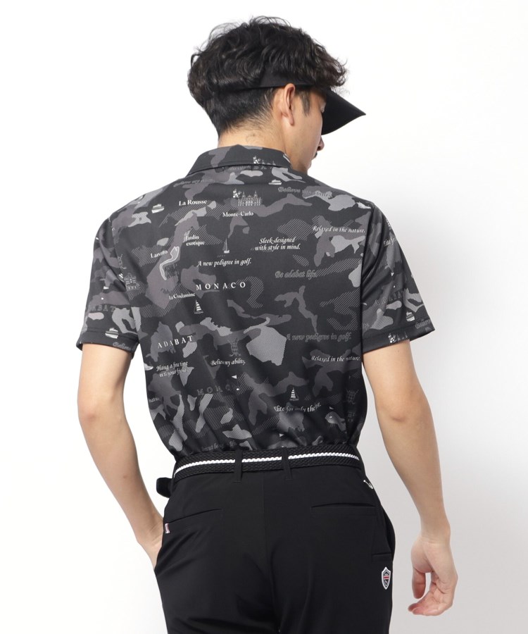 アダバット(メンズ)(adabat(Men))の【新レーベル ADABAT NAVY】UVカット／吸水速乾 モナコリンクスプリントポロシャツ6