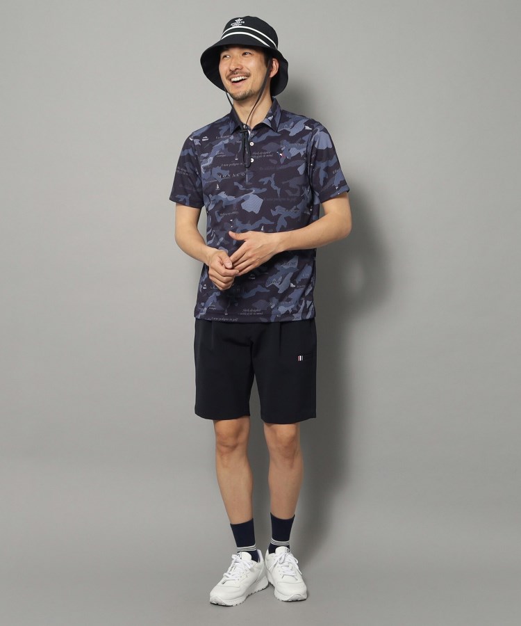 アダバット(メンズ)(adabat(Men))の【新レーベル ADABAT NAVY】UVカット／吸水速乾 モナコリンクスプリントポロシャツ20